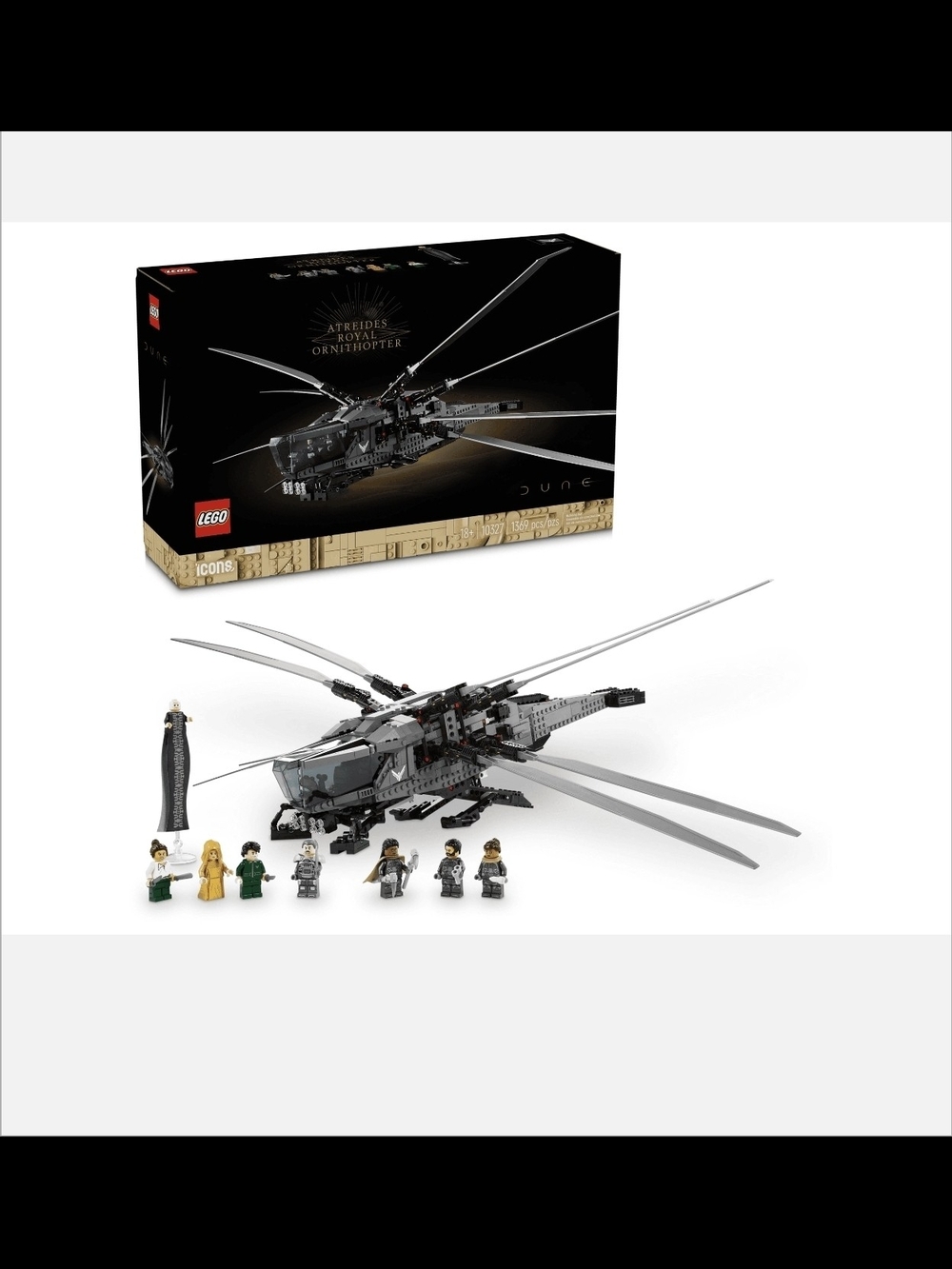 LEGO Icons: Dune Atreides Royal Ornithopter (10327)